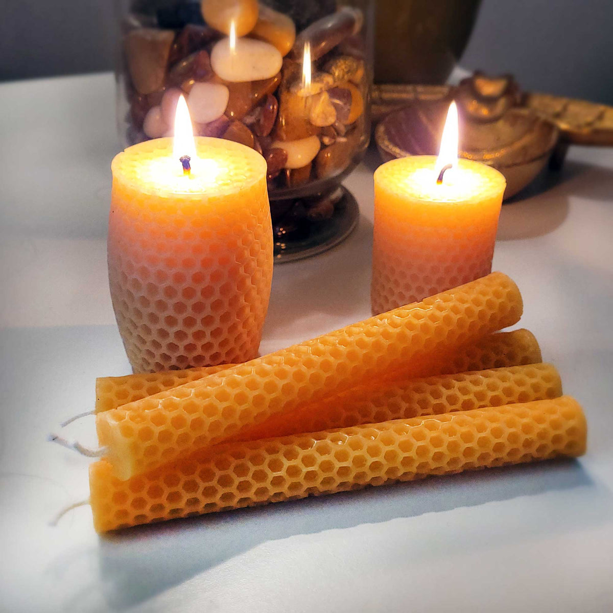 Wholesale Beeswax Candles Program – Honey Candles Canada