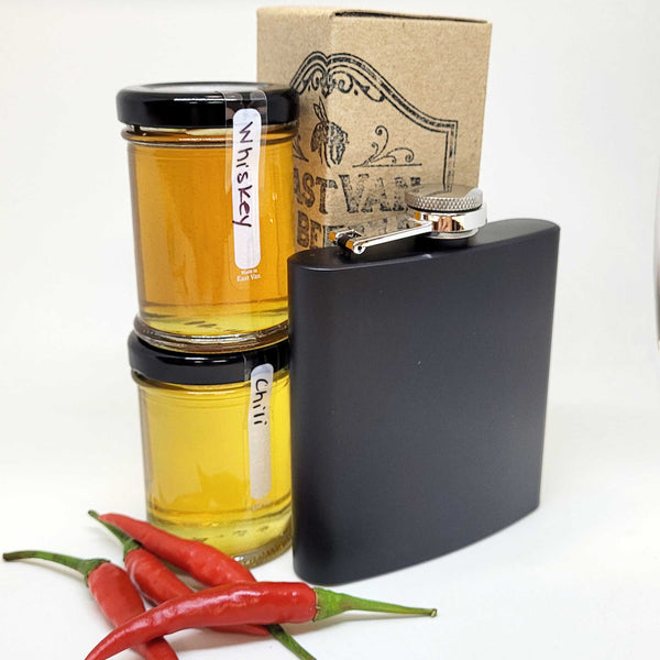 Whiskey Honey & Hot Honey - Sampler set